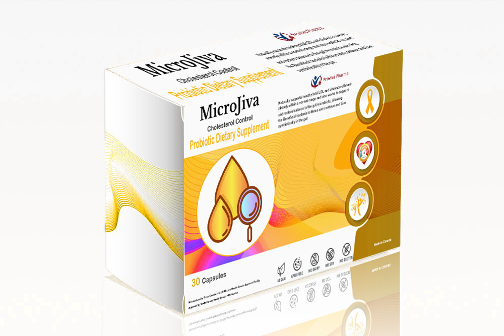 Microjiva Probiotic Cholesterol Package