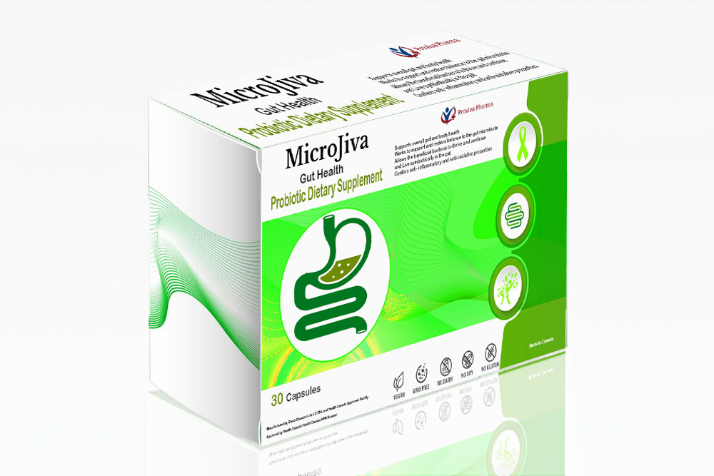 MicroJiva Gut Probiotic Dietary Supplement